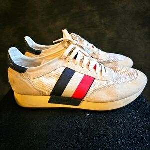 Moncler White Horace Sneakers Size 11